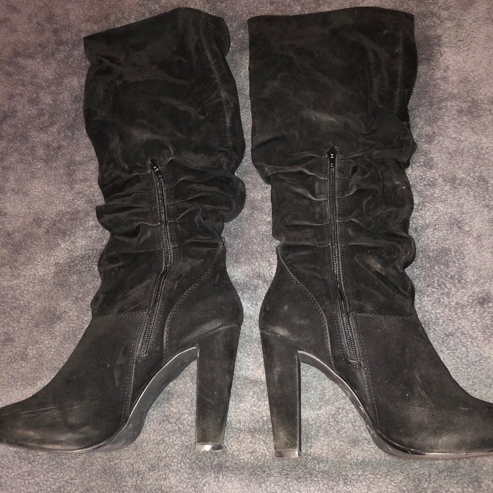 Aldo Below Knee Suede Boots size 10